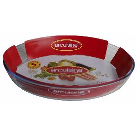 FUENTE OVAL CRISTAL 30X21X6