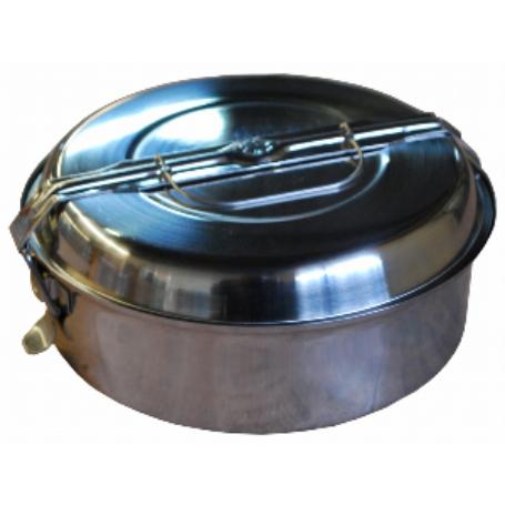 FIAMBRERA A/INOX IBILI RED.20 2PLAT.