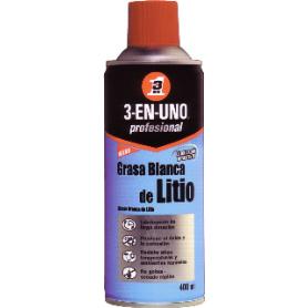 GRASA LITIO BLANCA 3 EN 1 SPRAY 250 ML.