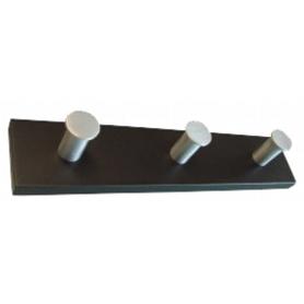 PERCHA 3 GAN.ALUM.BASE HAYA WENGE