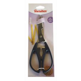 TIJERA COCINA 21 CMS.INOX ABS BRICO