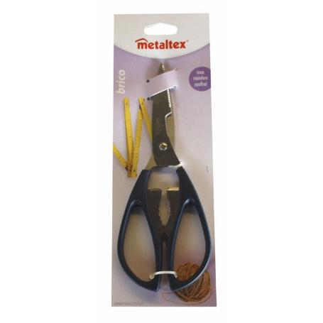 TIJERA COCINA 21 CMS.INOX ABS BRICO