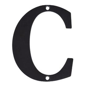 LETRA E HIERRO FORJADO 100MM.