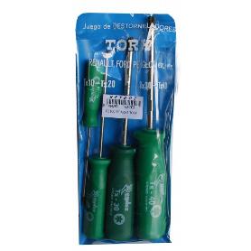 JUEGO DESTORN.TORX 4PZAS.