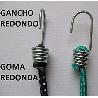 PULPO GOMA ELASTICA REDONDO 8 MM 1 MT