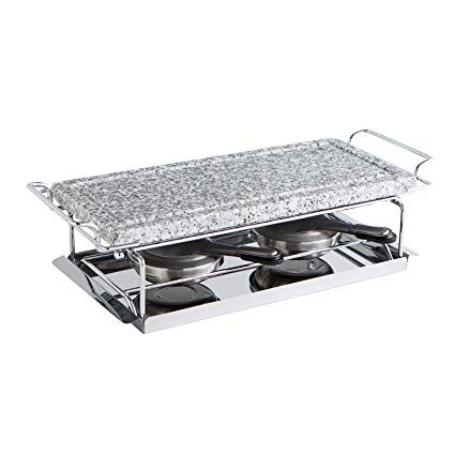 SET PIEDRA ASAR + 2 QUEMADORES