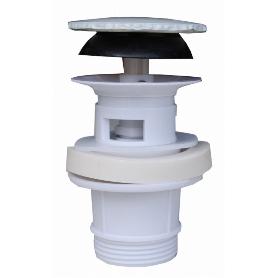 VALVULA DESAGUE AUTOM.PVC