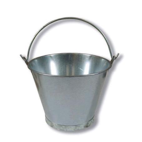 Cubo zinc asa lisa  9 22.5x18