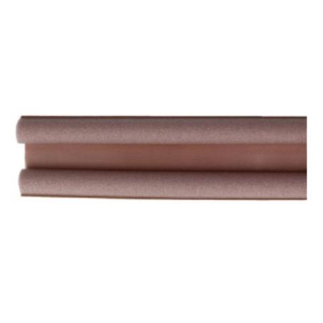 BURLETE DOBLE ROLLO MARRON 1MT