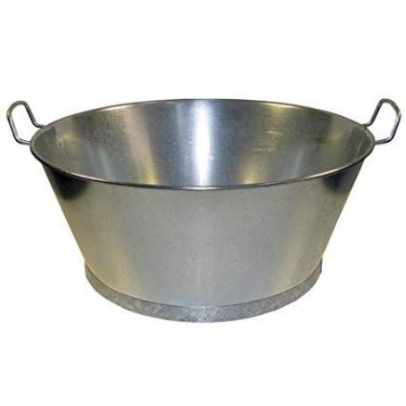 Barreño zinc 16 14 lts 40x17