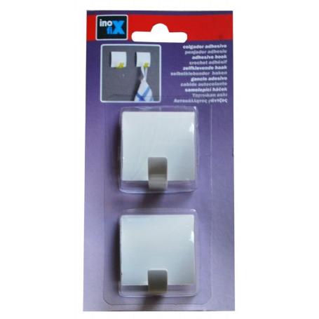 PERCHA ADH.2310 BLAN.BLIST.2UDS.