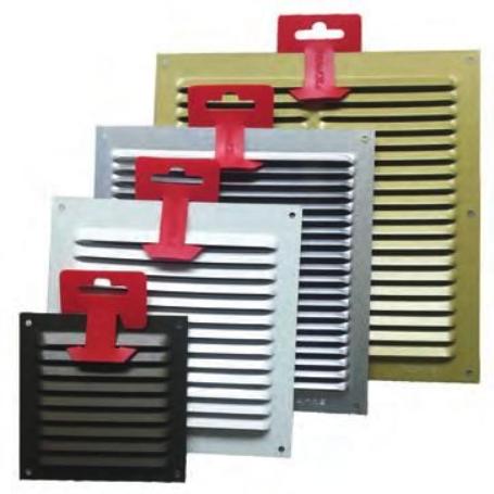 REJILLA ATORN.10X10 C/MOSQ.PLATA