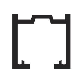 GUIA ALUMINIO NATURAL NK60/NK85 3M 2013 (CAJA 2)