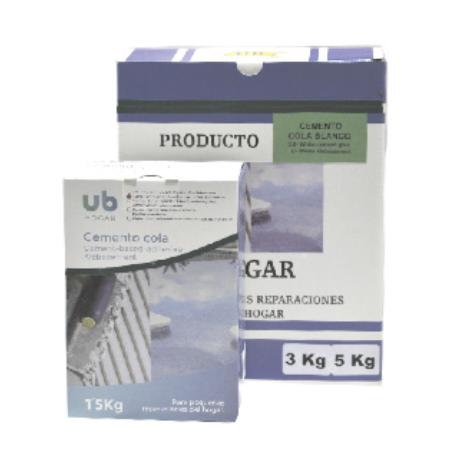 CEMENTO COLA BLANCO 1.5 KG.CAJA