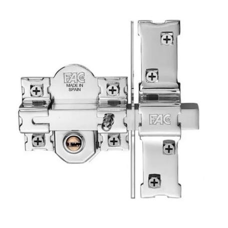 CERROJO 946-LP/80 B-70 MM UVE NIQUEL 01597