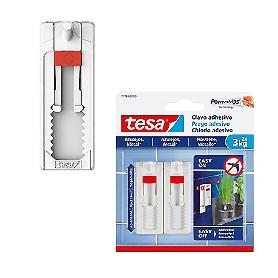 TESA SMS CLAVO ADHESIVO AJUSTABLE PARA AZULEJOS HASTA 3 K  77764