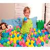 PISCINAS BOLSA DE 100 BOLAS PLASTICO 5.8 CM NIÑOS+3 AÑOS 52648