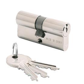 CVL CILINDRO EUROPERFIL 5982-25X25-4LN NIQUEL R15 LEVA LARGA-101