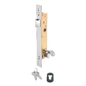 CVL CERRADURA 1984-T   -6-20 INOX CILINDRO+PICAPORTE(PORT.ELECT)