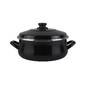 MAGEFESA BLACK CACEROLA 20 + TAPA CRISTAL INDUC 01114705