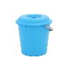PLASTIKEN CUBO BASURA NATURE 16 L AZUL 6416L-AZU