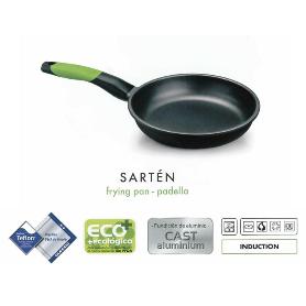 BRA PRIOR SARTEN 32 CM ALU FUND TEFLON ANTIADH TODO FUEGO 121449