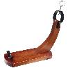 JAMONERO MOD.HUELVA MADERA PINO LACADO NOGAL SIN CUCHILLO 3919
