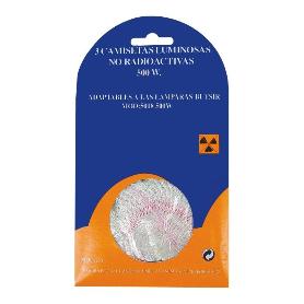 BUTSIR BLISTER 3 CAMISETAS LAMPARA GRANDE 500 W MOD.153 REPU0020