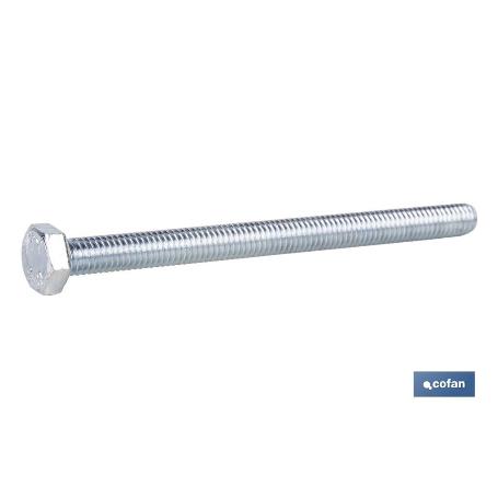 DIN-933 C-8.8 M-5 X 10 Z   CAJA 200 UNID.