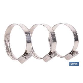 ABRAZADERA INOX A-2 BANDA 12MM 80-100 VENTA UNITARIA