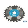 DISCO DE SIERRA CIRCULAR PARA MADERA Ø180 X 2,5 X 30 MM, 24 DIENTES