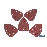 HOJA DE LIJADO LIJADORA MOUSE 5 AGUJEROS 100 X 140 MM G 80   CAJA 5 UNID.