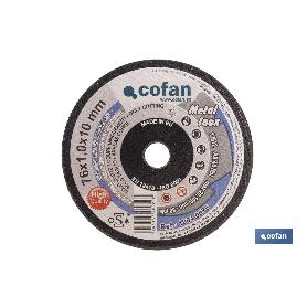 DISCO CORTE - 115X1,0X22,23 INOX PROFES.