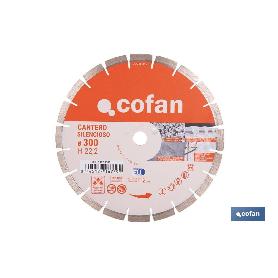 DISCO DIAMANTE CANTERO SILENCIOSO 300MM