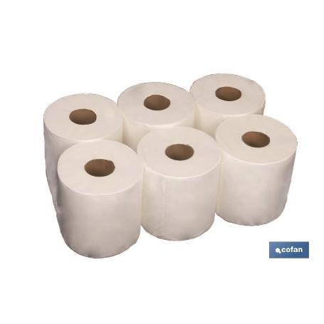 PAPEL SECAMANOS ECOLÓGICO 115 MTS (6 ROLLOS)
