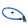CANDADO DE BICICLETA CON CABLE DE ACERO Ø5 MM 500 MM
