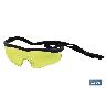 GAFAS SEGURIDAD SPORT AMBAR UV PROTECTION