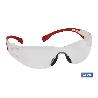 GAFAS SEGURIDAD SUPER LIGERA 18GRS LENTE CLARA