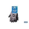 GUANTE ANTICORTE HPPE IMPREGNADO DE LATEX RUGOSO TALLA 10   CAJA 12 UNID.