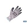 GUANTE ANTICORTE HPPE IMPREGNADO DE LATEX RUGOSO TALLA 9 VENTA UNITARIA