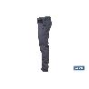 PANTALÓN DE TRABAJO LOKI ELASTANO 215 G/M2 GRIS ANTRACITA TALLA 58