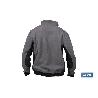 CHAQUETA POLAR MODELO WALKER 370 G/M GRIS-NEGRO TALLA XL