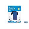 CAMISETA TRANSPIRABLE MODELO PILOTE AZUL-NEGRA 160 G/M2 TALLA-XXL