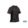CAMISETA TRANSPIRABLE MODELO PILOTE NEGRA 160 G/M2 TALLA-L