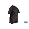 CAMISETA TRANSPIRABLE MODELO PILOTE NEGRA 160 G/M2 TALLA-XL