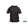 CAMISETA TRANSPIRABLE MODELO PILOTE NEGRA 160 G/M2 TALLA-XL