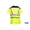 CAMISETA DE ALTA VISIBILIDAD MODELO ATLAS AMARILLA Y NEGRA TALLA M