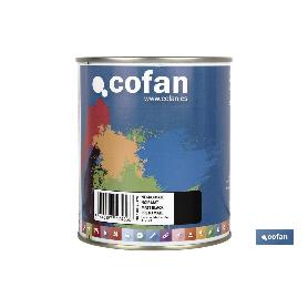 ESMALTE SINTÉTICO (750 ML) NEGRO MATE