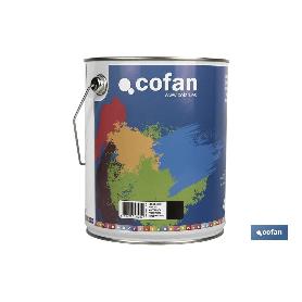 ESMALTE SINTÉTICO (4 L) NEGRO MATE