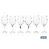 PACK DE 6 COPAS  DE VINO 44 CL MODELO ÁGATA